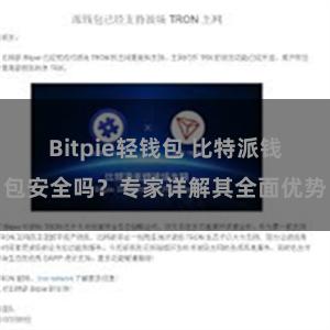 Bitpie轻钱包 比特派钱包安全吗？专家详解其全面优势