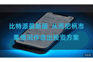 比特派最新版  从而把柄市集情况作念出投资方案