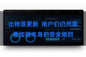 比特派更新  用户们仍然需要加强本身的安全刚烈